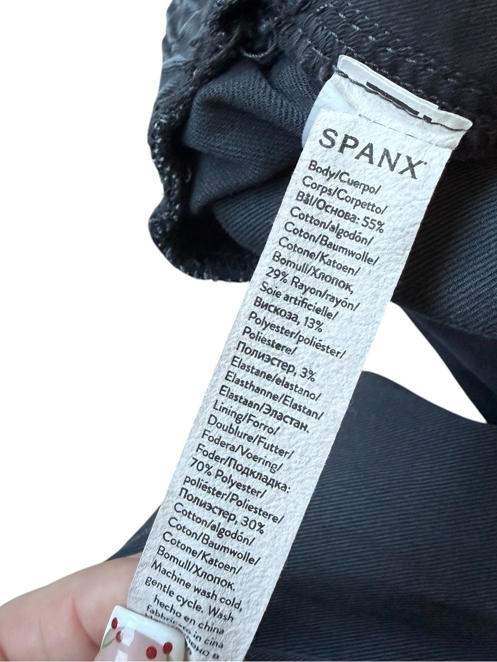 SPANX Plus Size Stretch Twill Utility Jogger Pants Gray Tapered Cargo 1X Travel - Picture 13 of 16